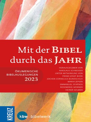 cover image of Mit der Bibel durch das Jahr 2023